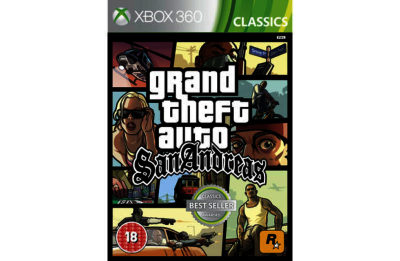 Grand Theft Auto - San Andreas - Xbox - 360 Game. Grand Theft Auto - San Andreas - Xbox - 360 Game.